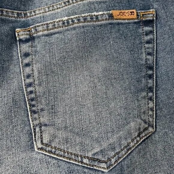 Joe’s Jeans High Rise Skinny Ankle Wheaton Raw Hem Blue Denim Women's Size 27 - Picture 12 of 14